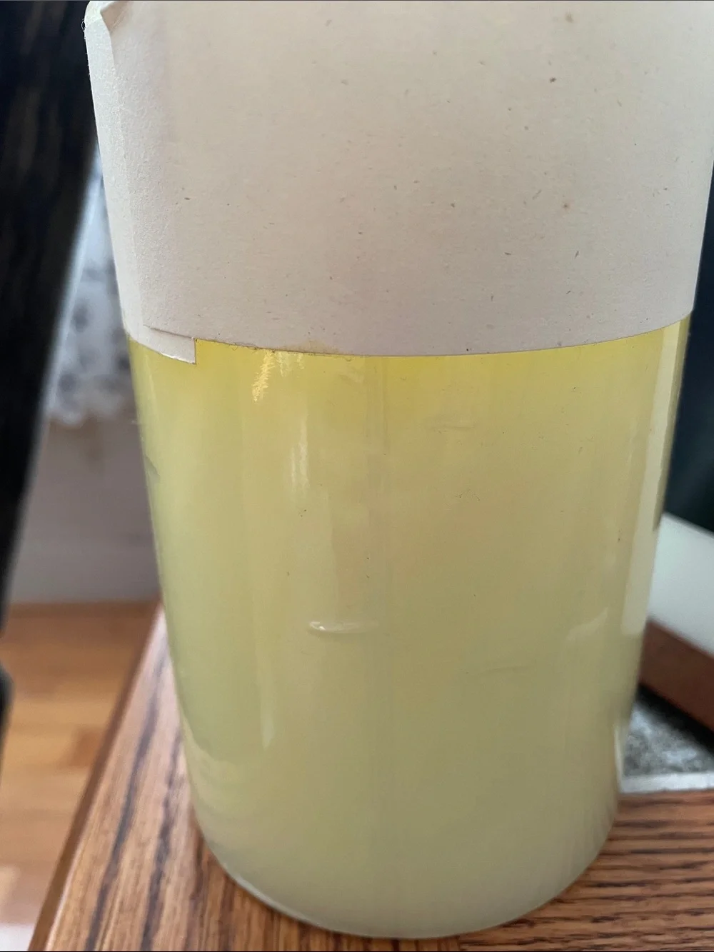 Surroundings Large Yellow Pillar Candle